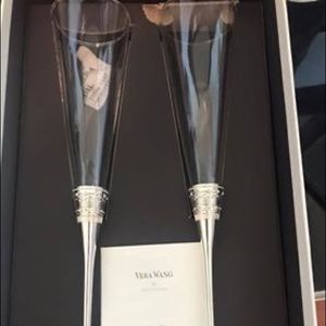 Vera Wang/Wedgewood Toasting glasses.